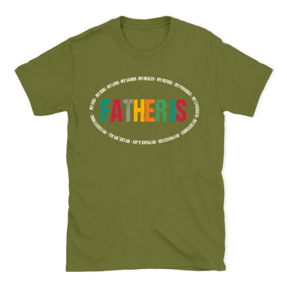 Father Is My Hero Christian T-Shirt
