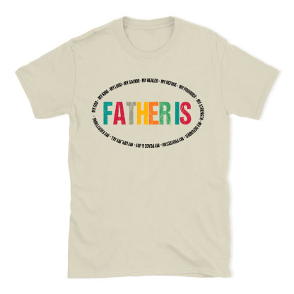 Father Is My Hero Christian T-Shirt