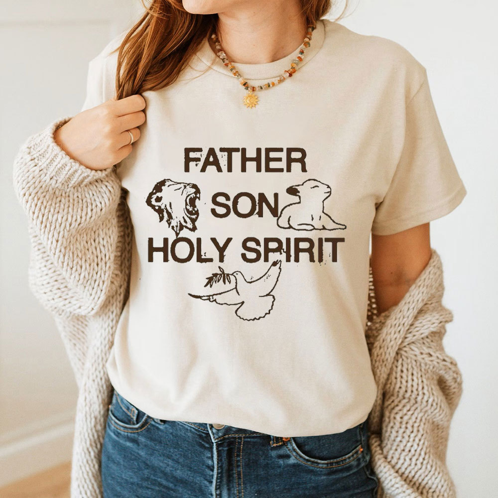 Father Son Holy Spirit Christian T-Shirt