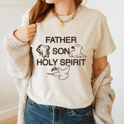 Father Son Holy Spirit Christian T-Shirt