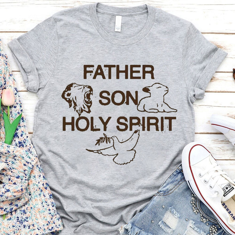 Father Son Holy Spirit Christian T-Shirt