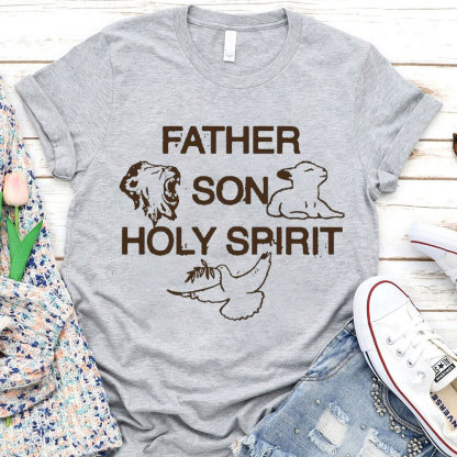 Father Son Holy Spirit Christian T-Shirt