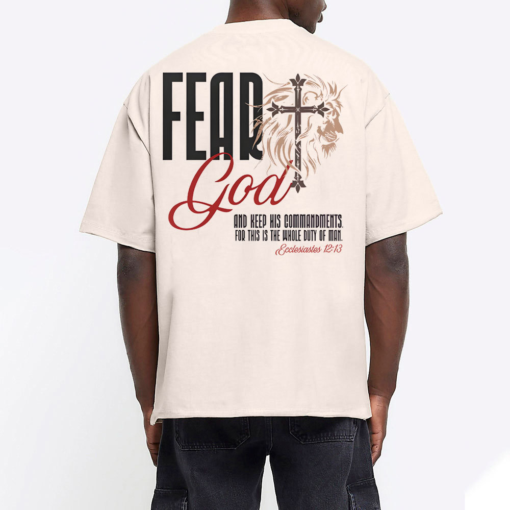 Fead God Christian Washed T-Shirt