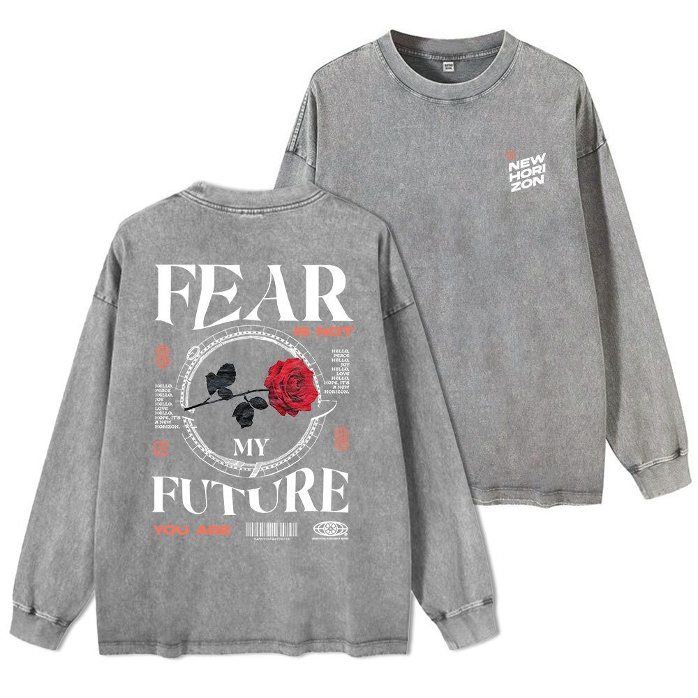 Fear Future Washed Long Sleeve T-Shirt
