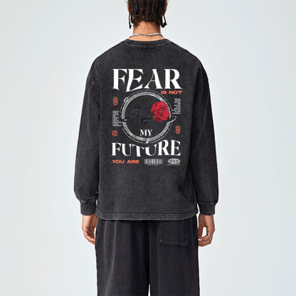 Fear Future Washed Long Sleeve T-Shirt