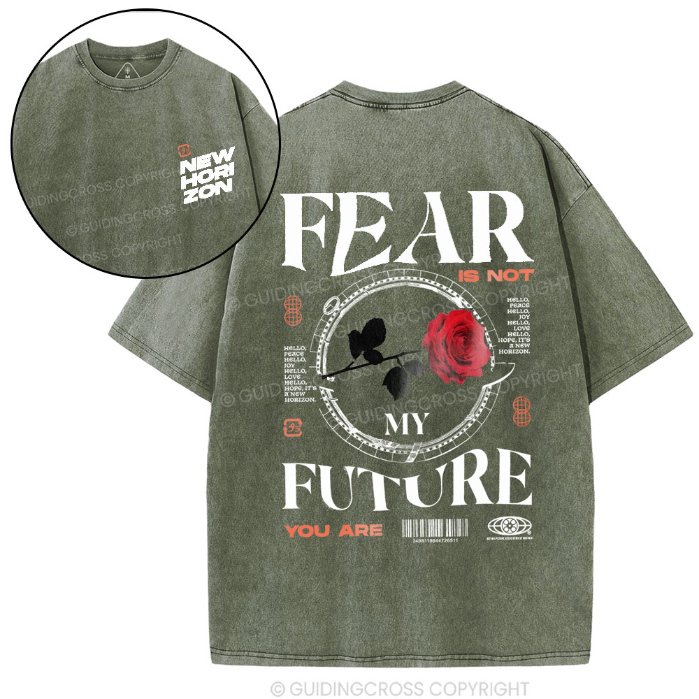 Fear Future Christian Washed T-Shirt
