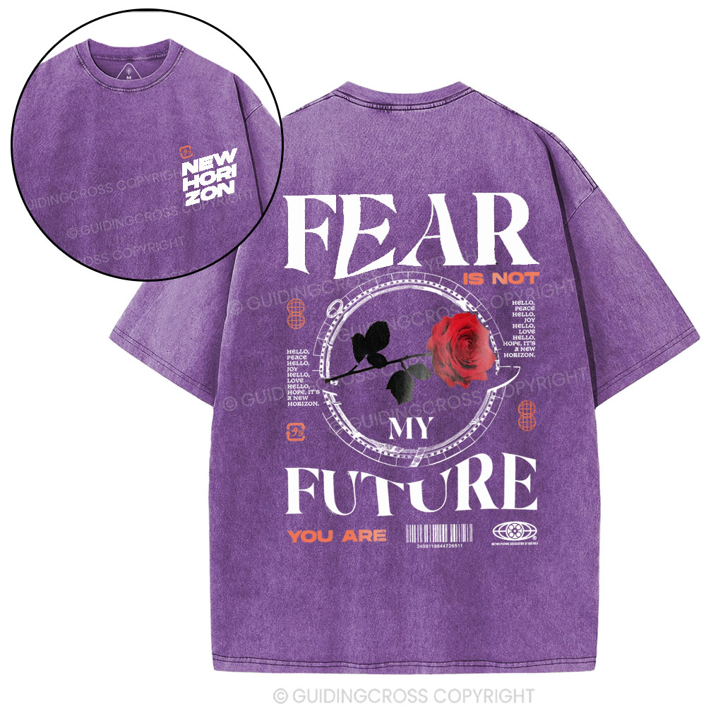 Fear Future Christian Washed T-Shirt