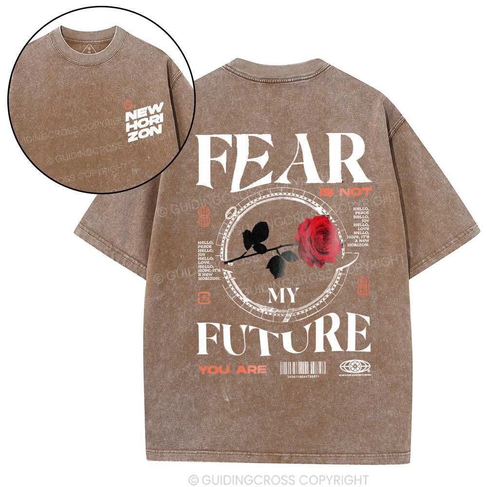 Fear Future Christian Washed T-Shirt