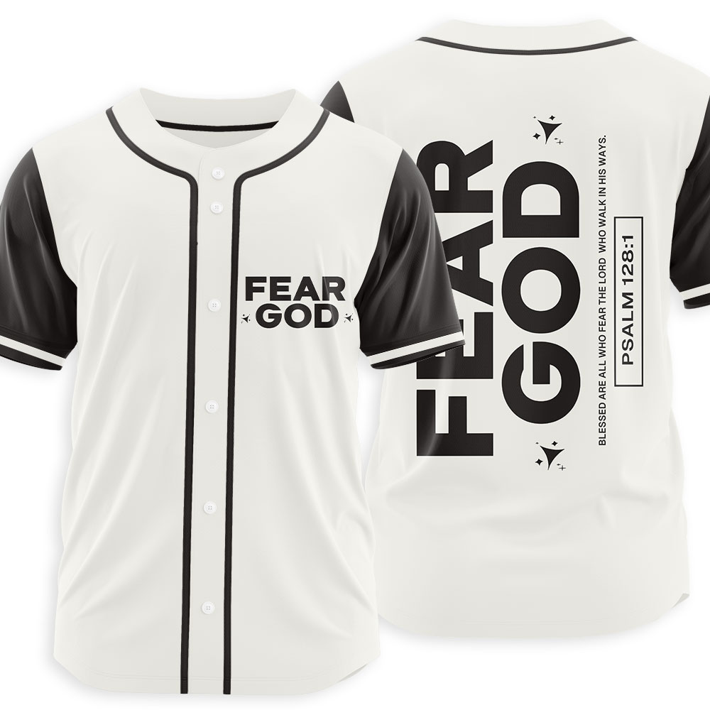 Fear God Christian Baseball Jersey
