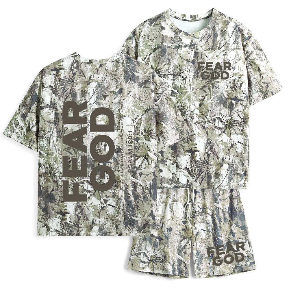 Sample --- Christian Camo T-Shirt & Shorts