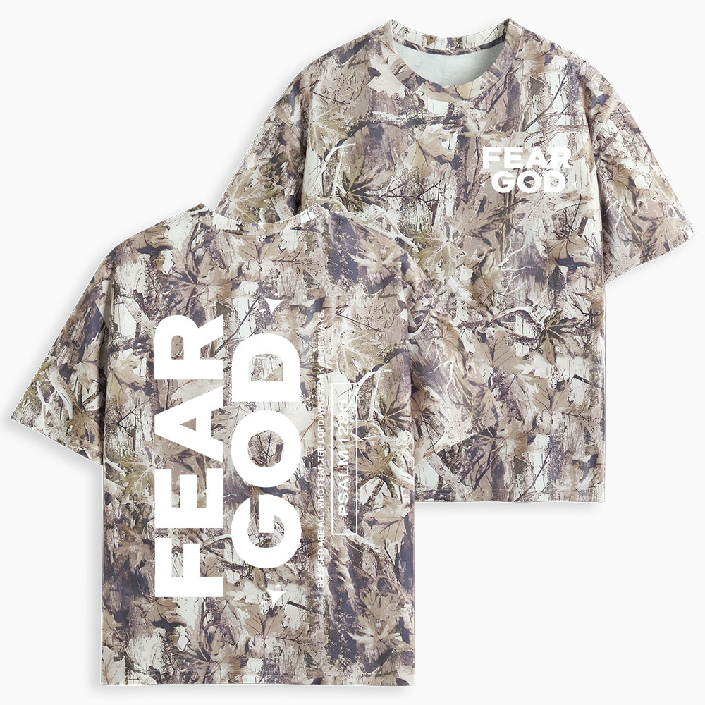 Fear God Christian Camo T-Shirt