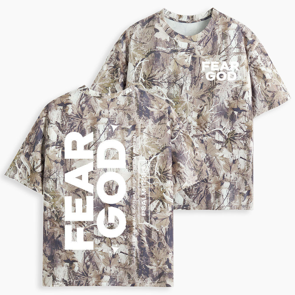 Fear God Christian Camo T-Shirt