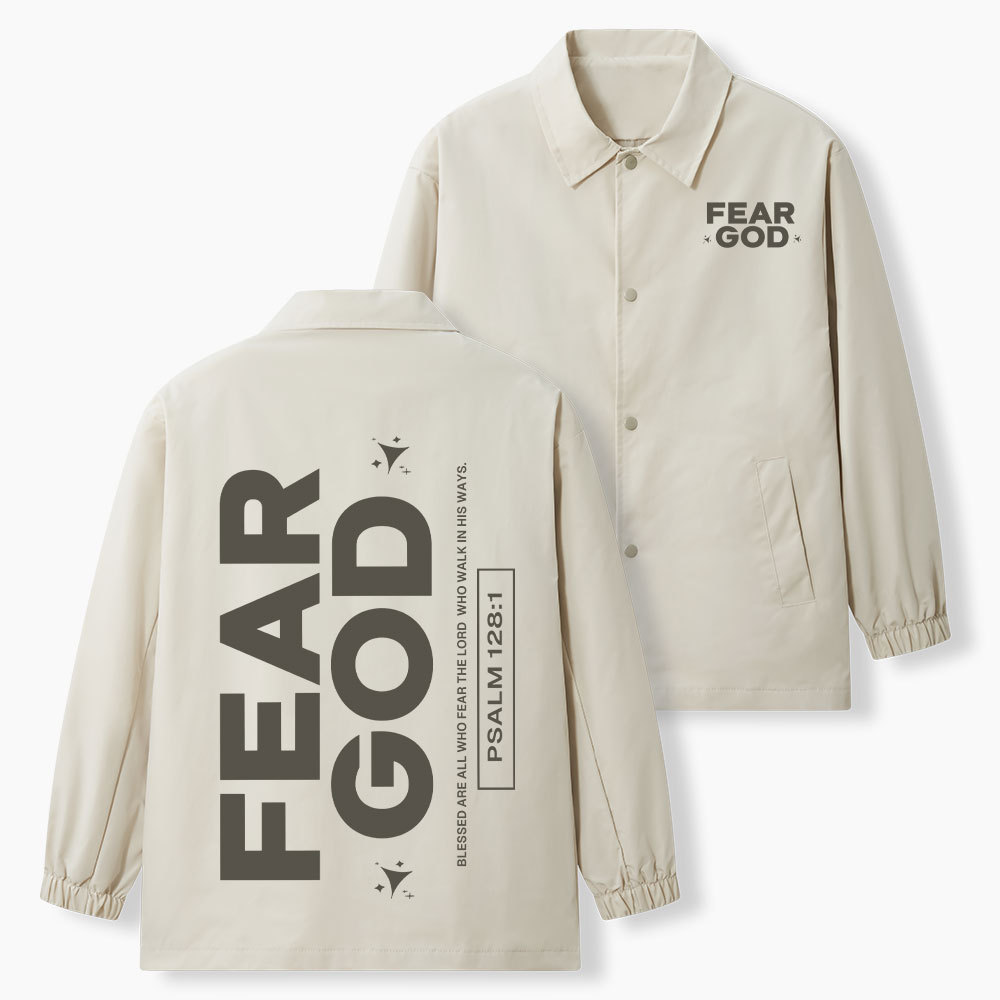 Fear God Christian Coach Jacket