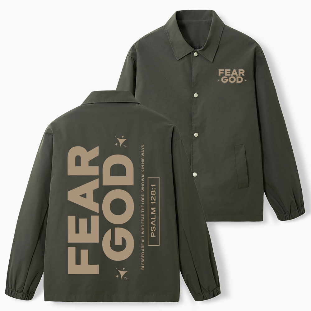 Fear God Christian Coach Jacket