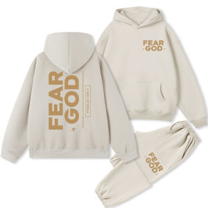 Image of Fear God Christian Fleece Hoodie Set