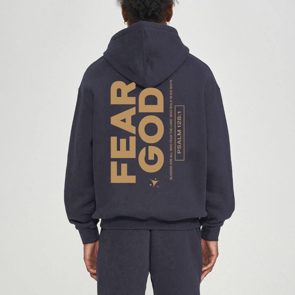 Fear God Christian Fleece Hoodie Set
