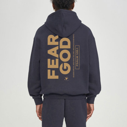 Fear God Christian Fleece Hoodie Set