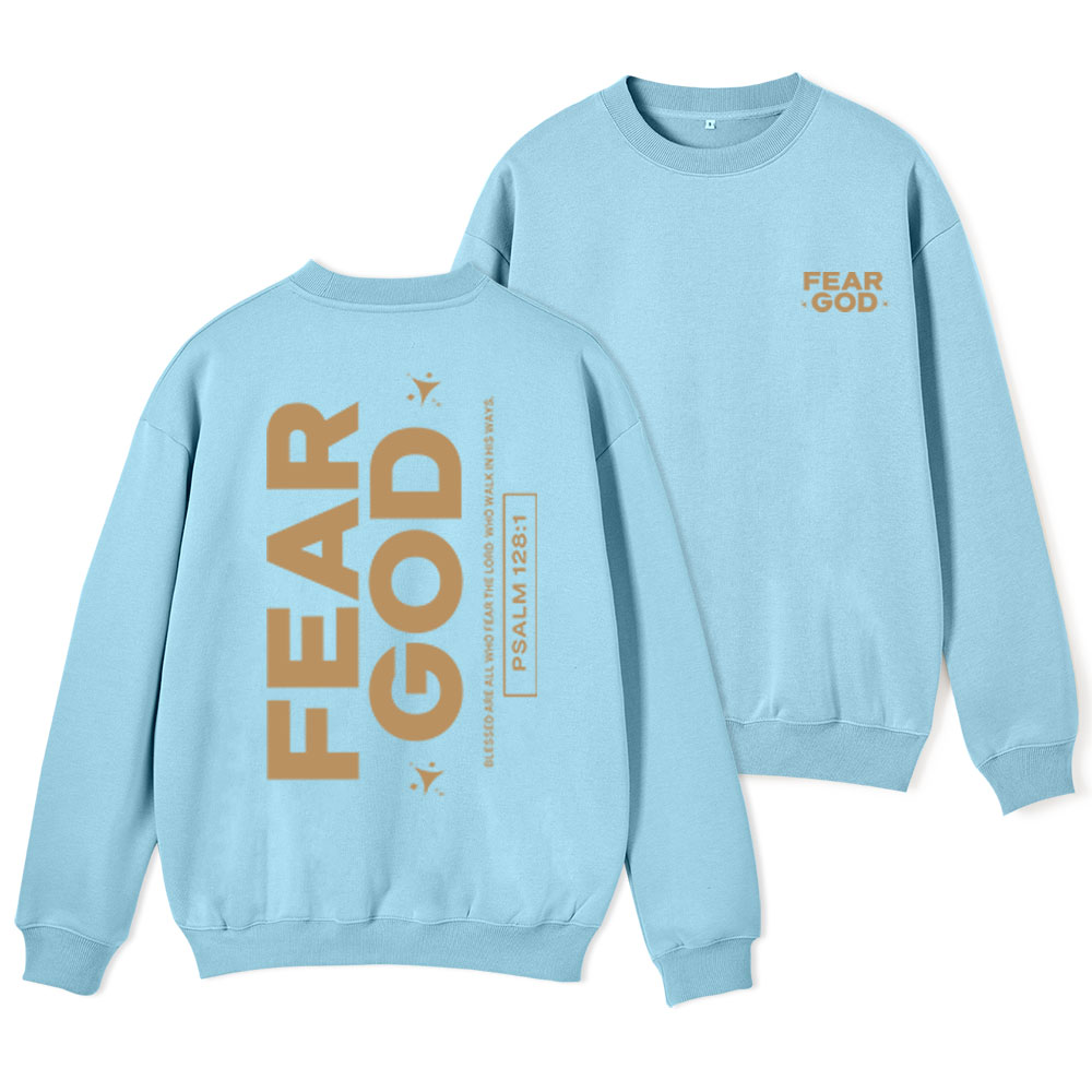 Fear God Christian Fleece Sweatshirt