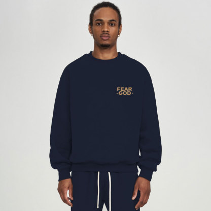 Fear God Christian Fleece Sweatshirt