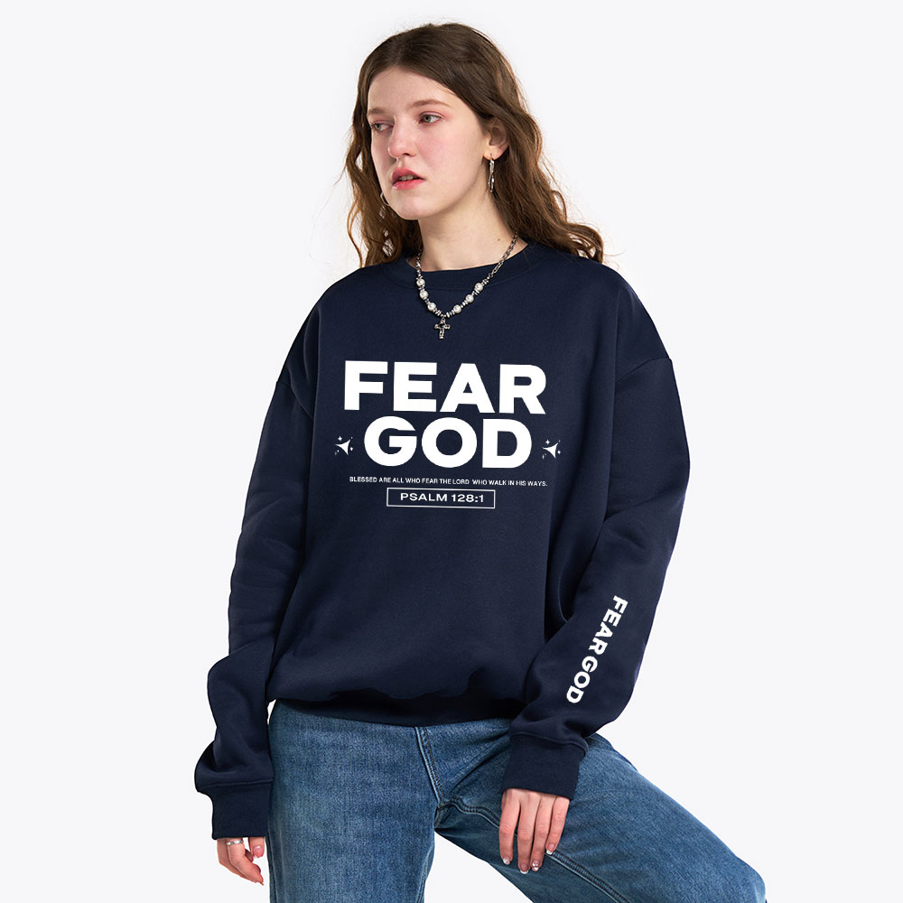 Fear God Christian Fleece Sweatshirt