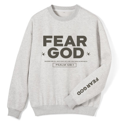 Fear God Christian Fleece Sweatshirt