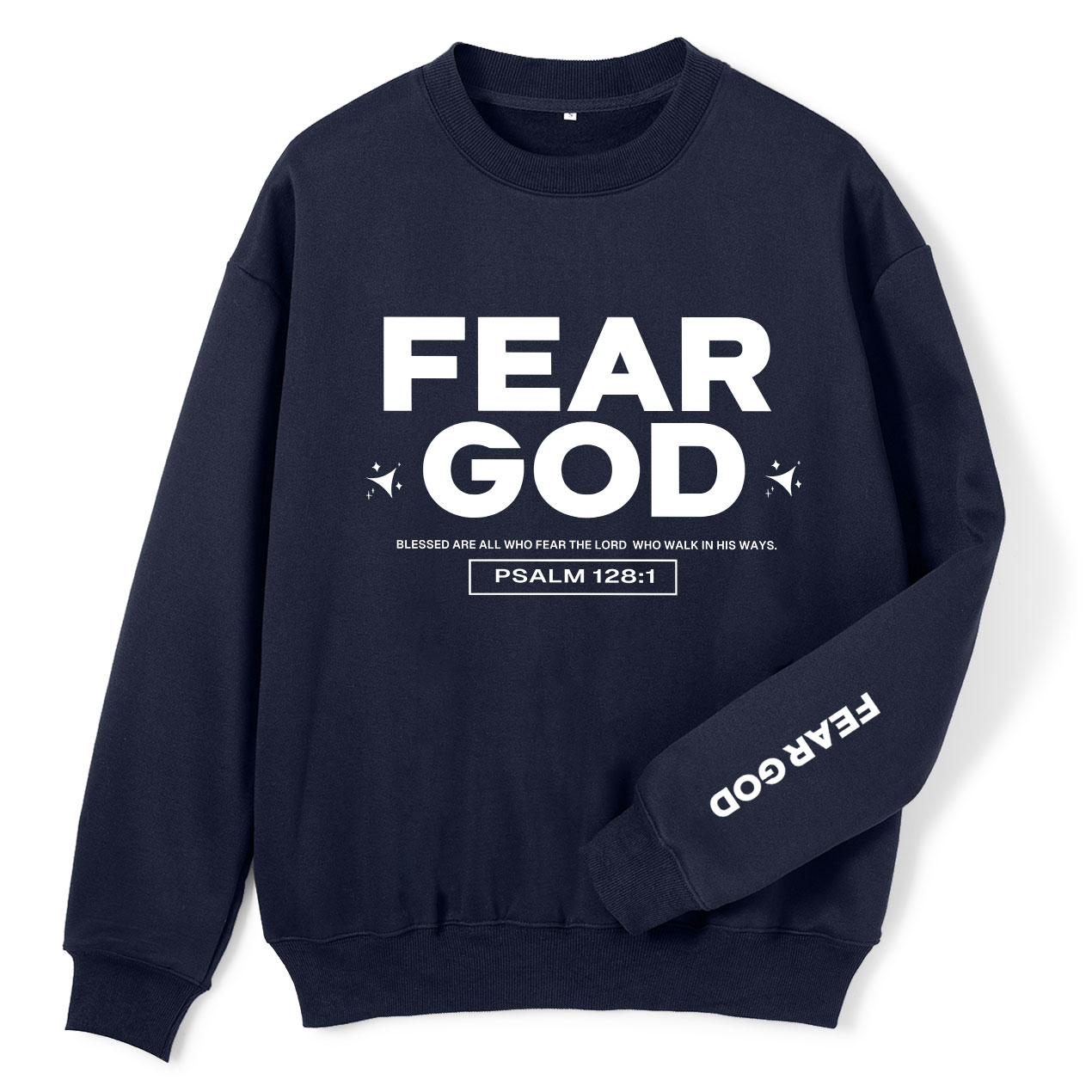Fear God Christian Fleece Sweatshirt Sale - GuidingCross