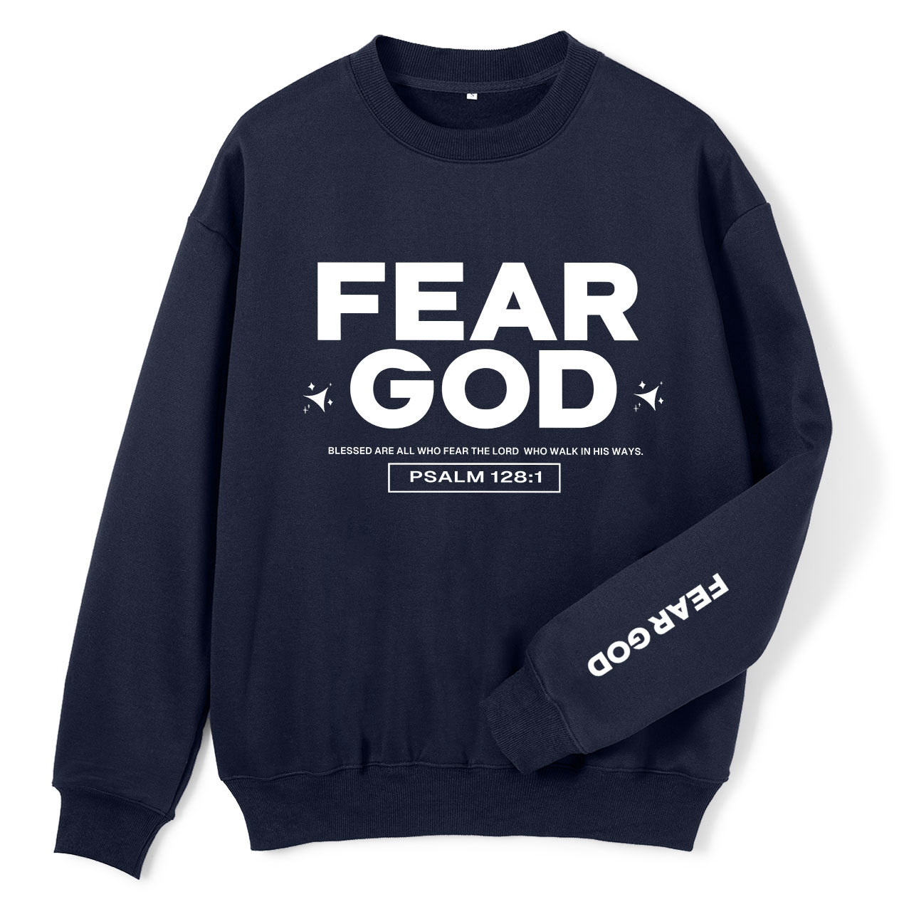 Fear God Christian Fleece Sweatshirt Sale - GuidingCross