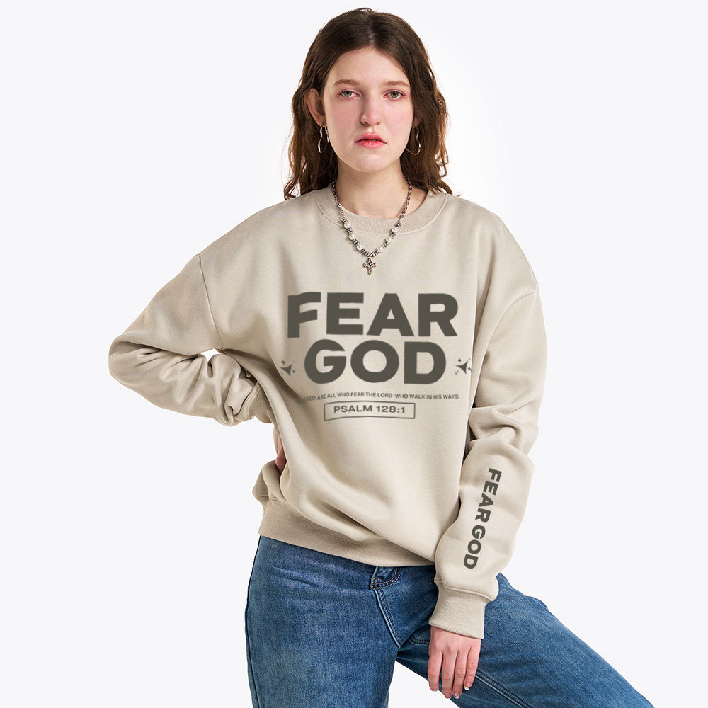 Fear God Christian Fleece Sweatshirt