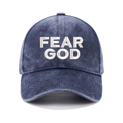 Fear God Christian Washed Hat