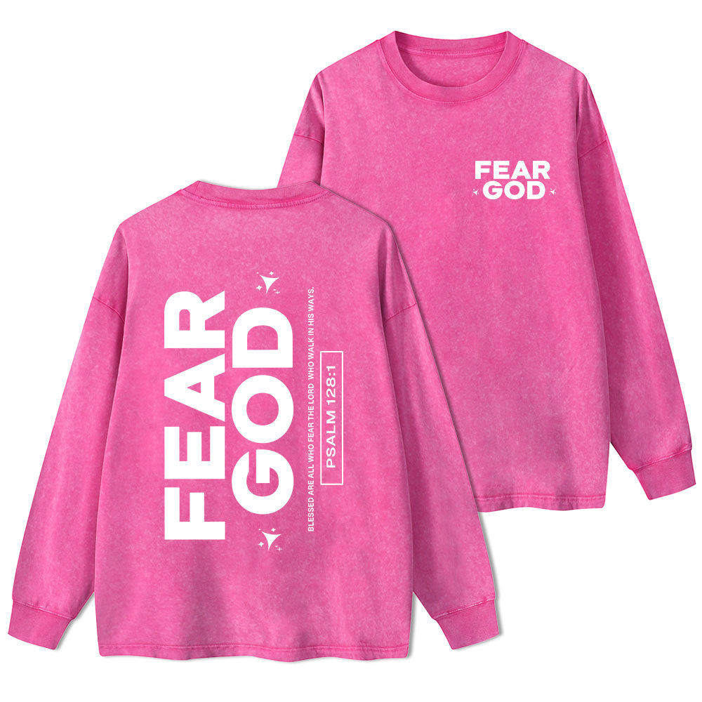 Fear God Christian Washed Long Sleeve T-Shirt