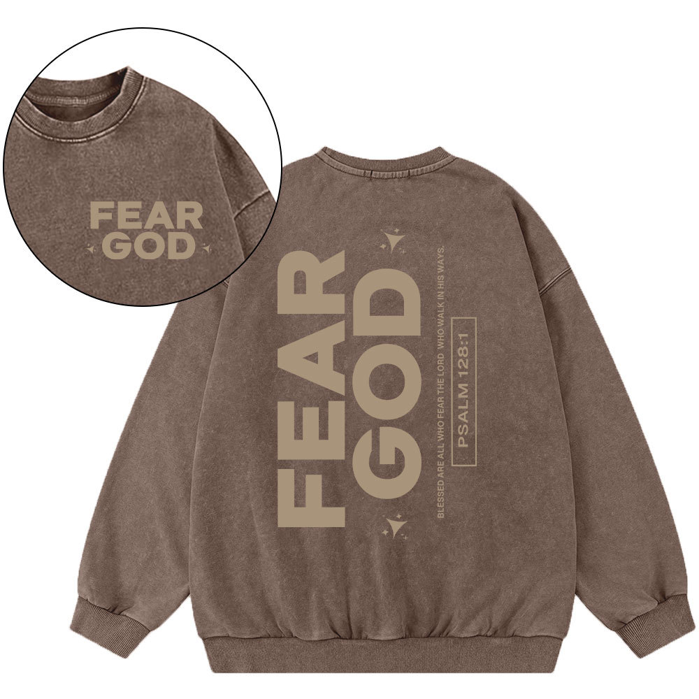 Fear God Christian Washed Sweatshirt