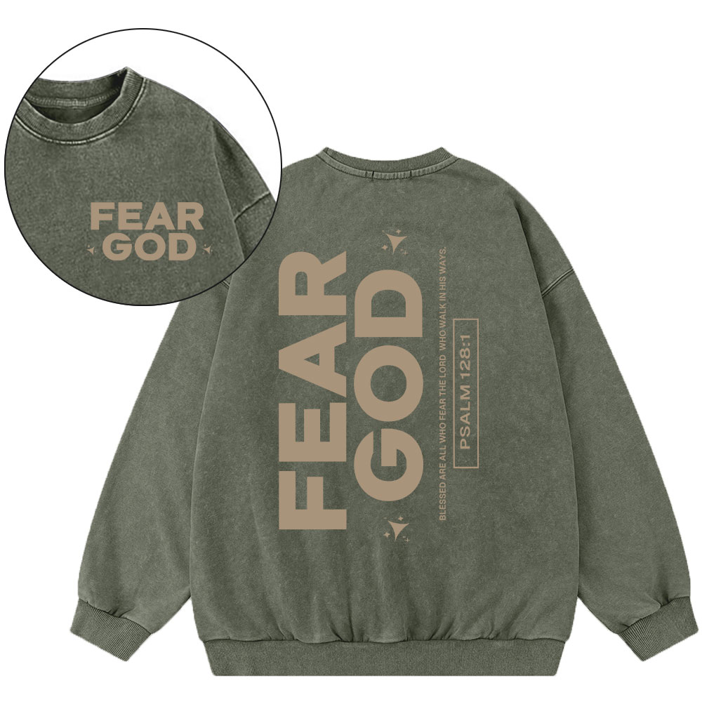 Fear God Christian Washed Sweatshirt