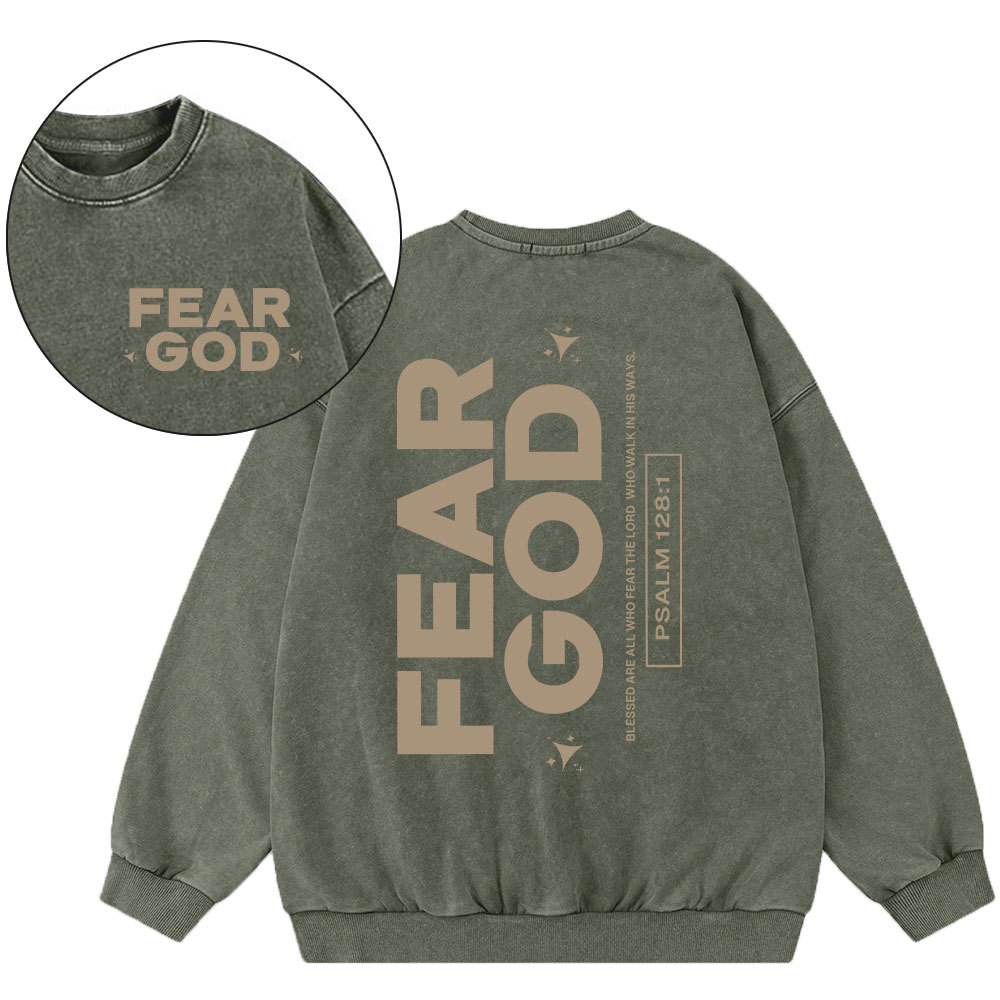 Fear God Christian Washed Sweatshirt