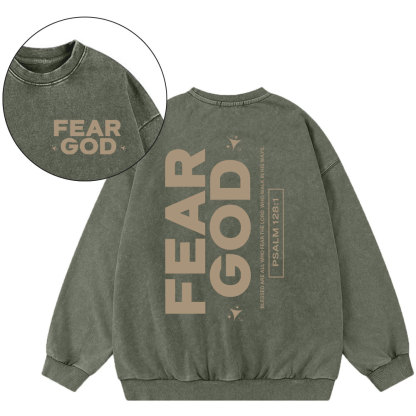 Fear God Christian Washed Sweatshirt