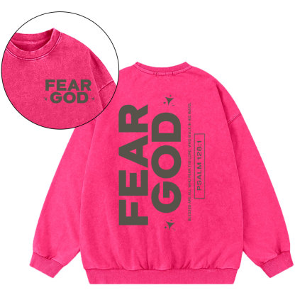 Fear God Christian Washed Sweatshirt