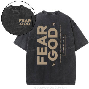 Image of Fear God Christian Washed T-Shirt