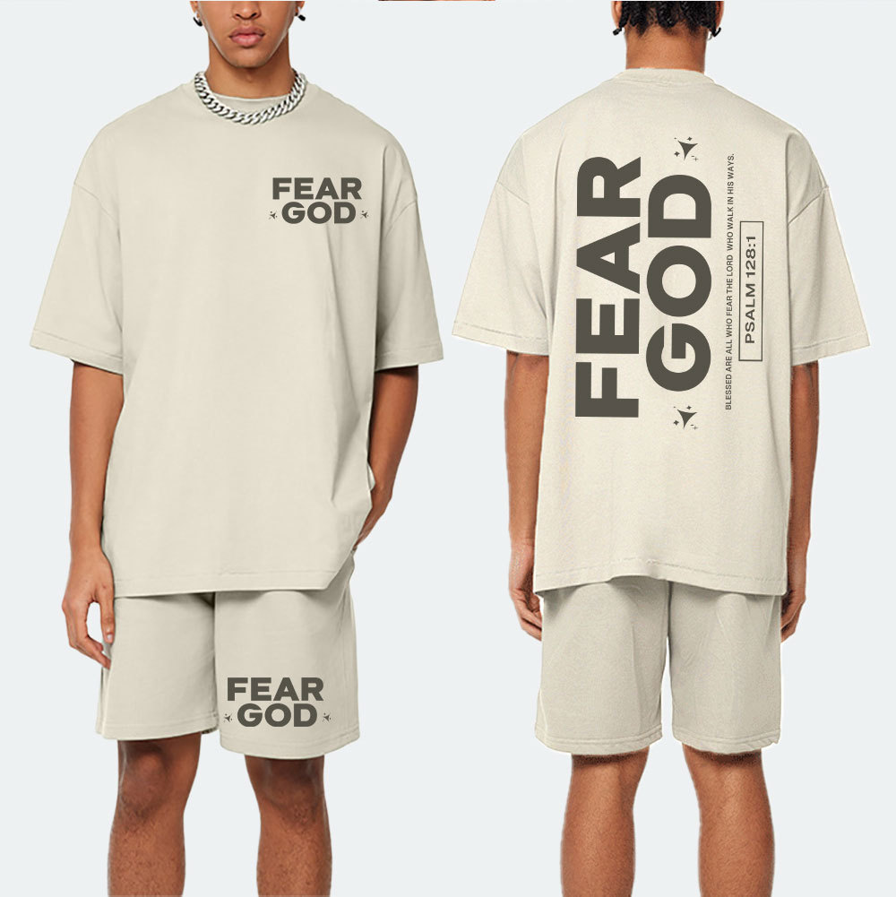 Fear God Christian Washed T-Shirt & Shorts
