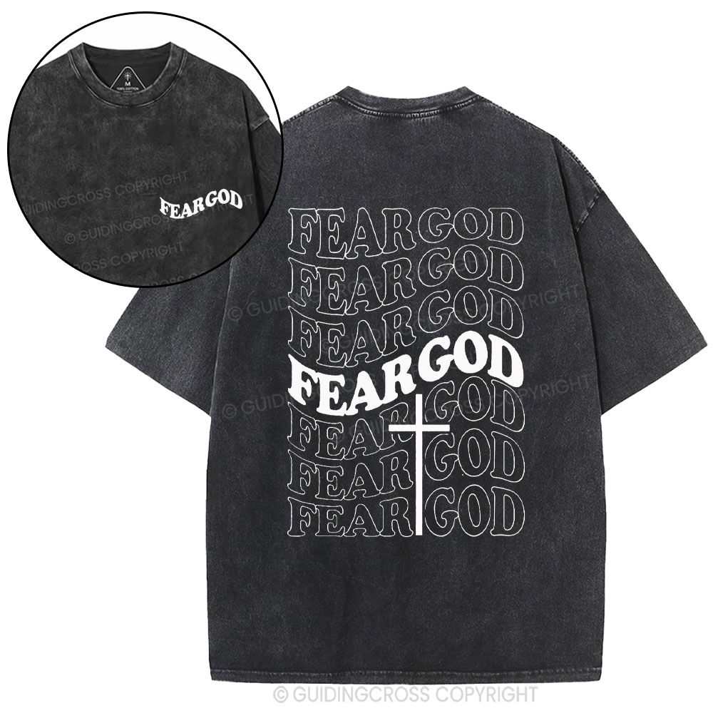 New-Sample Christian Washed T-Shirt Sale - GuidingCross