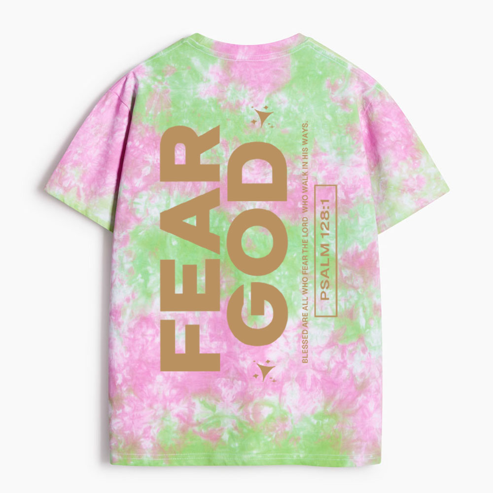 Fear God Heavy Cotton Tie Dye T-Shirt