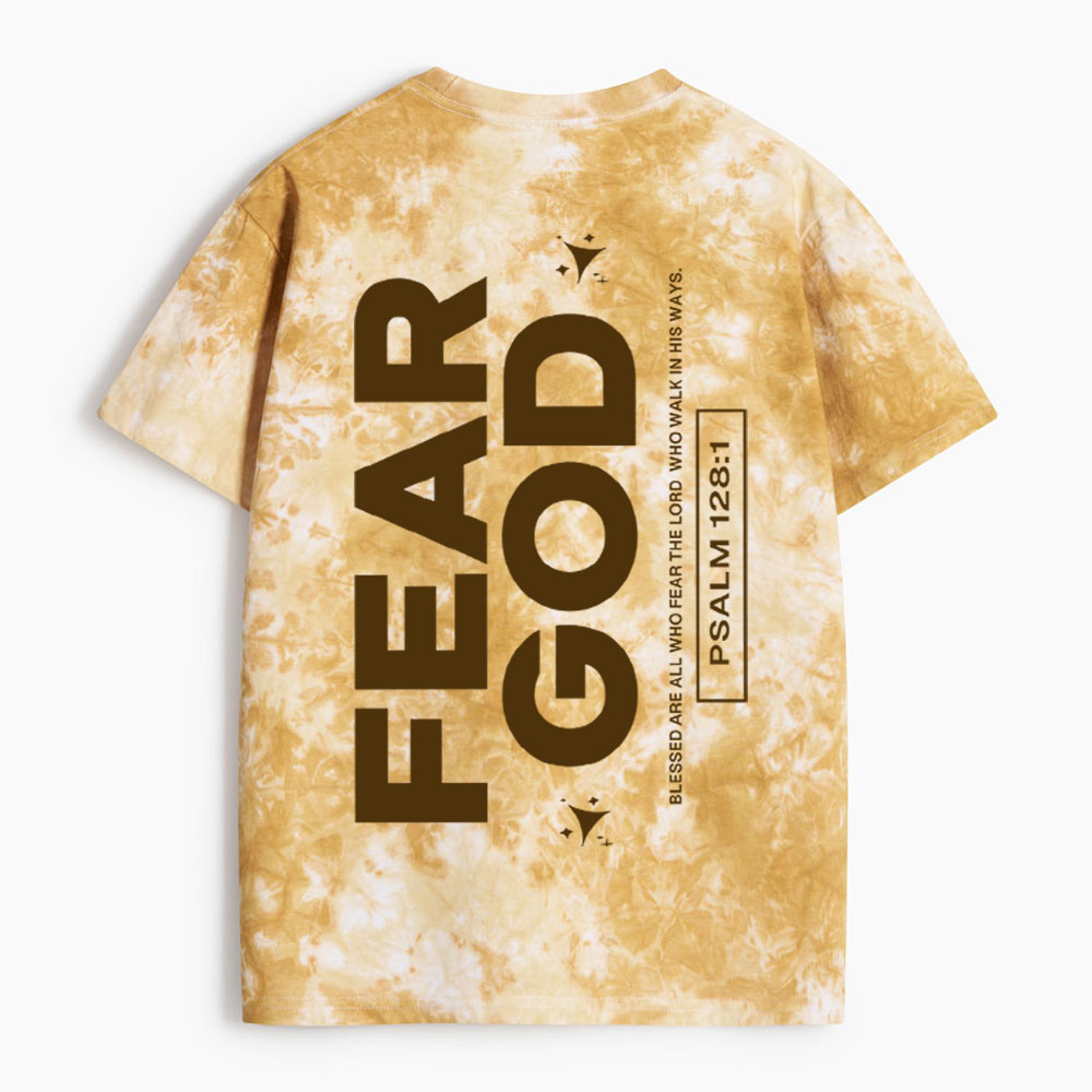 Fear God Heavy Cotton Tie Dye T-Shirt