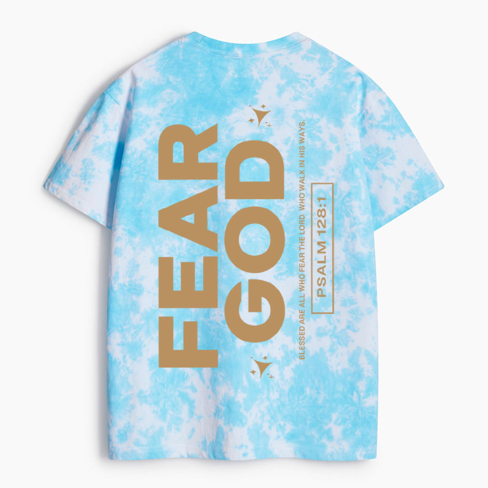 Fear God Heavy Cotton Tie Dye T-Shirt