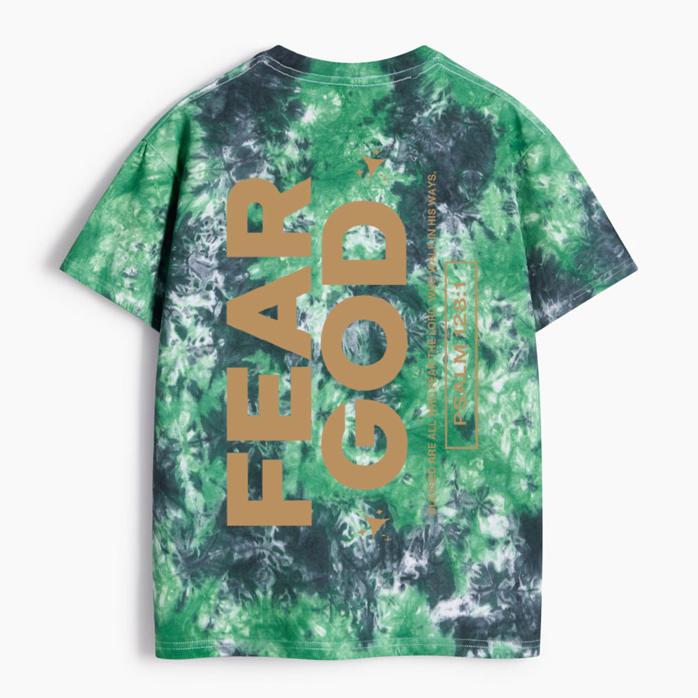 Fear God Heavy Cotton Tie Dye T-Shirt