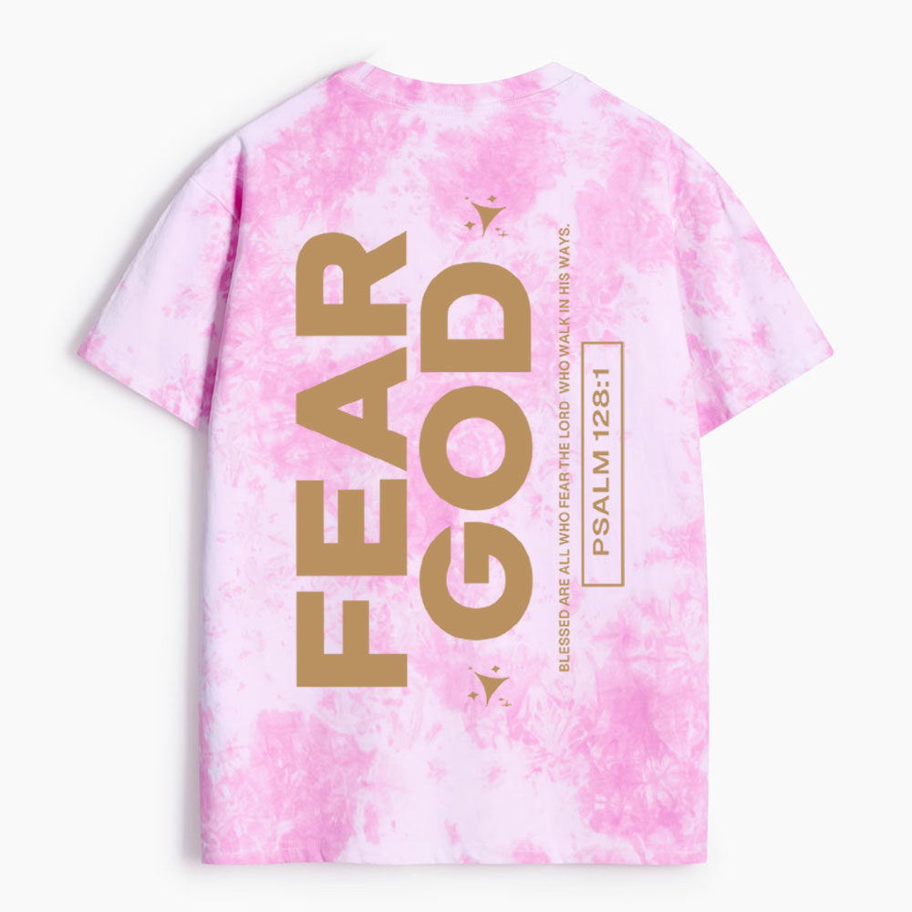 Fear God Heavy Cotton Tie Dye T-Shirt