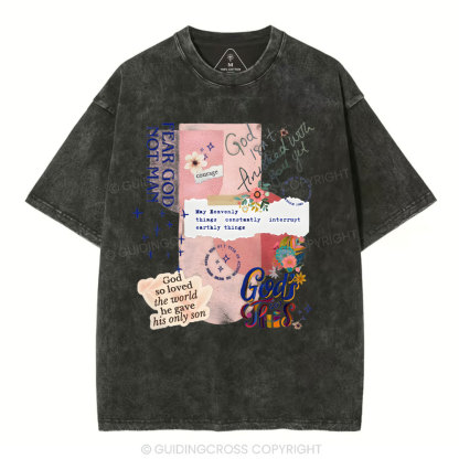 Fear God Not Men Christian Washed T-Shirt