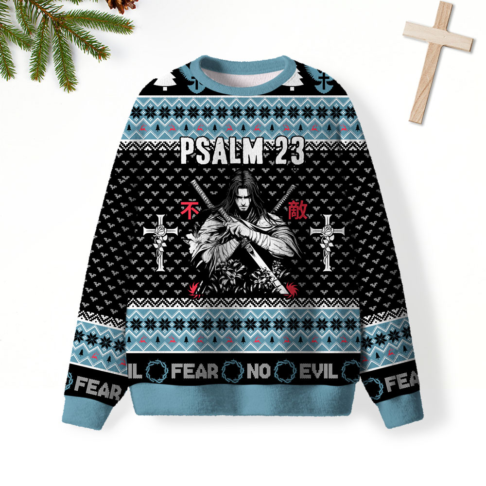 Fear No Evil Christian Lightweight Sweater