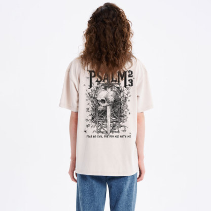 Fear No Evil Christian Washed T-Shirt