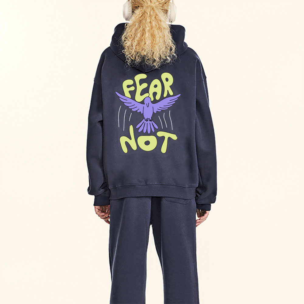 Fear Not Christian Fleece Hoodie Set