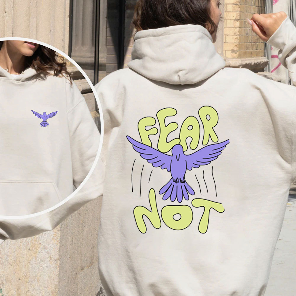Fear Not Christian Fleece Hoodie Set