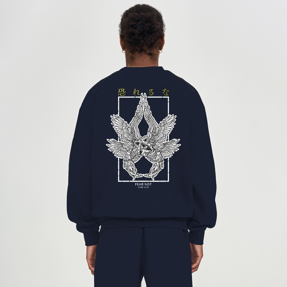 Fear Not Christian Fleece Sweatshirt