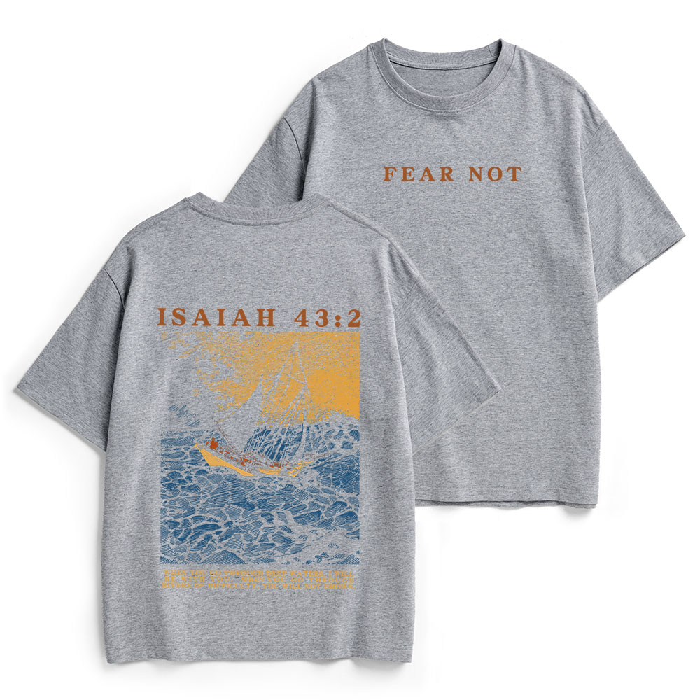 Fear Not Christian Heavy Cotton T-Shirt